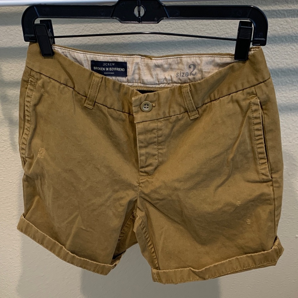 J. Crew Women's Tan Cargo Shorts